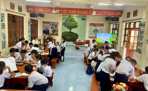 Climate education content in class activities